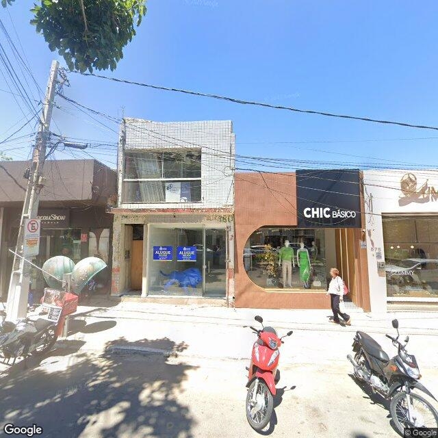 Imagem estática do "Street View" da localização