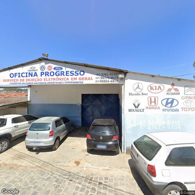 Imagem estática do "Street View" da localização