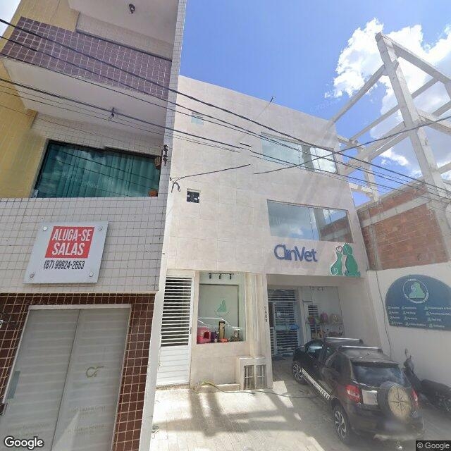 Imagem estática do "Street View" da localização