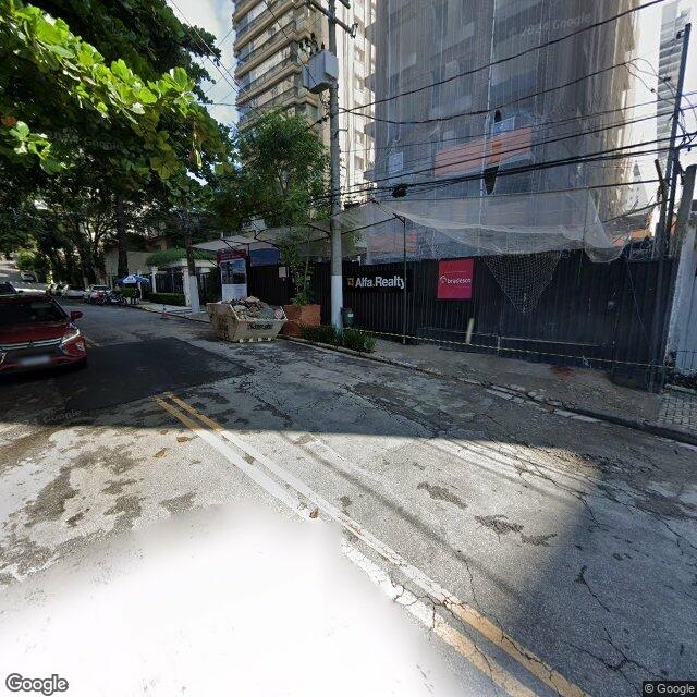 Imagem estática do "Street View" da localização