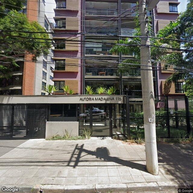 Imagem estática do "Street View" da localização