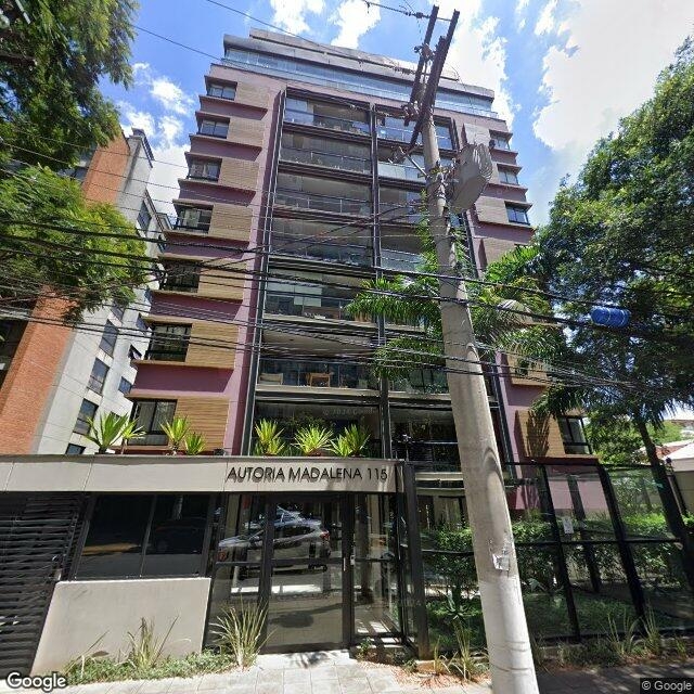 Imagem estática do "Street View" da localização