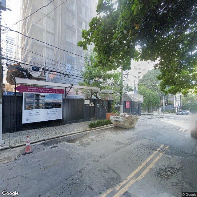 Imagem estática do "Street View" da localização