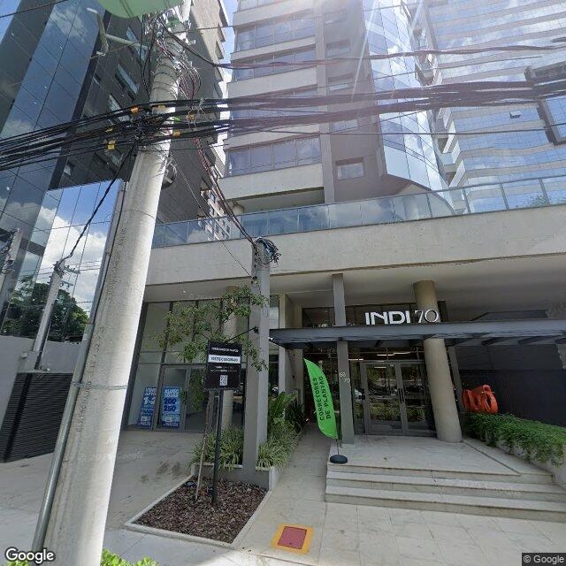 Imagem estática do "Street View" da localização