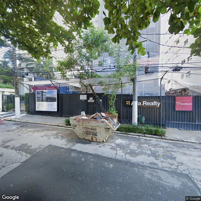 Imagem estática do "Street View" da localização