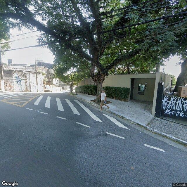 Imagem estática do "Street View" da localização