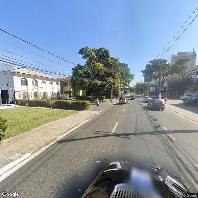 Imagem estática do "Street View" da localização