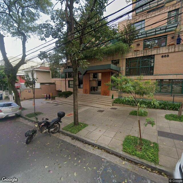 Imagem estática do "Street View" da localização