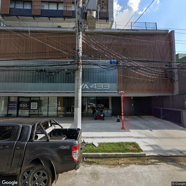 Imagem estática do "Street View" da localização