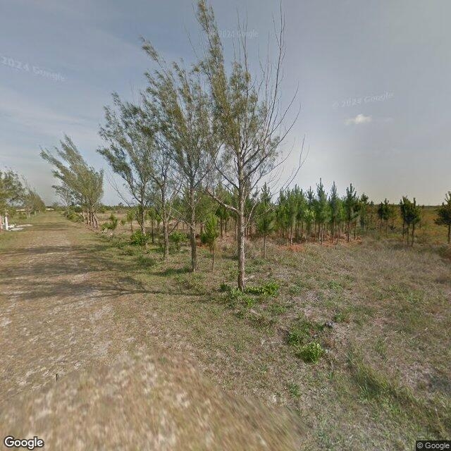 Imagem estática do "Street View" da localização