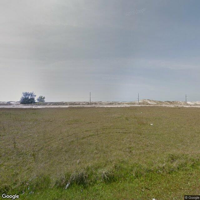 Imagem estática do "Street View" da localização