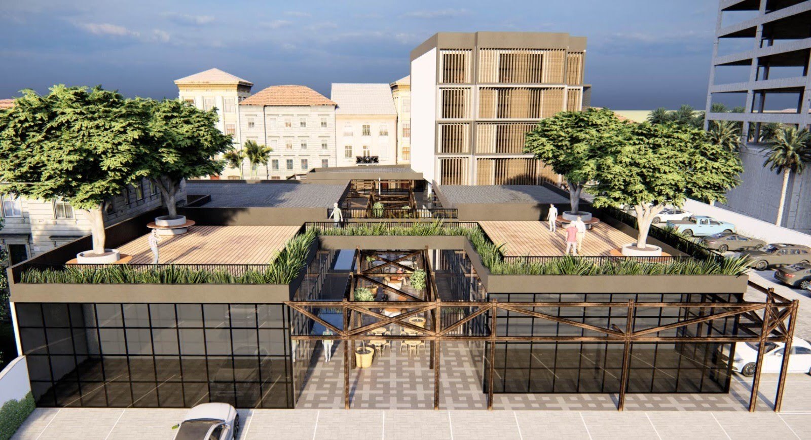 Área para alugar no bairro Centro em Blumenau/SC — foto 2