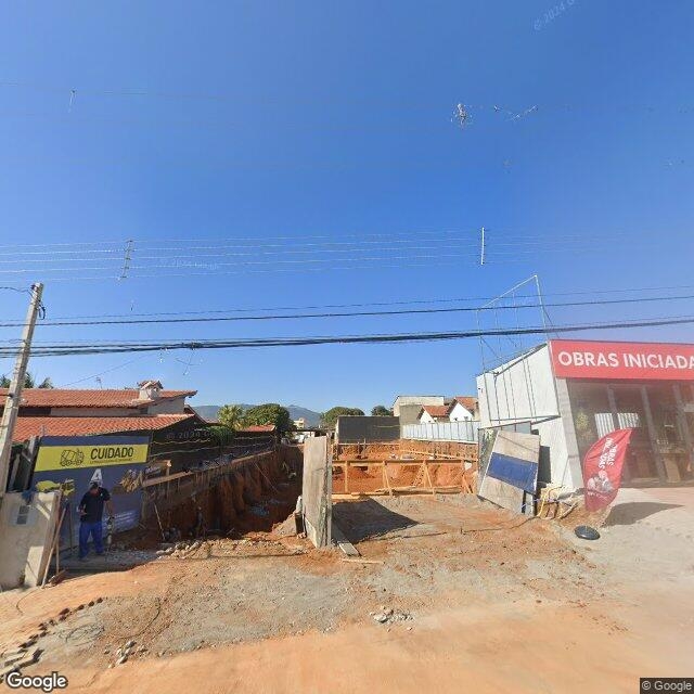 Imagem estática do "Street View" da localização