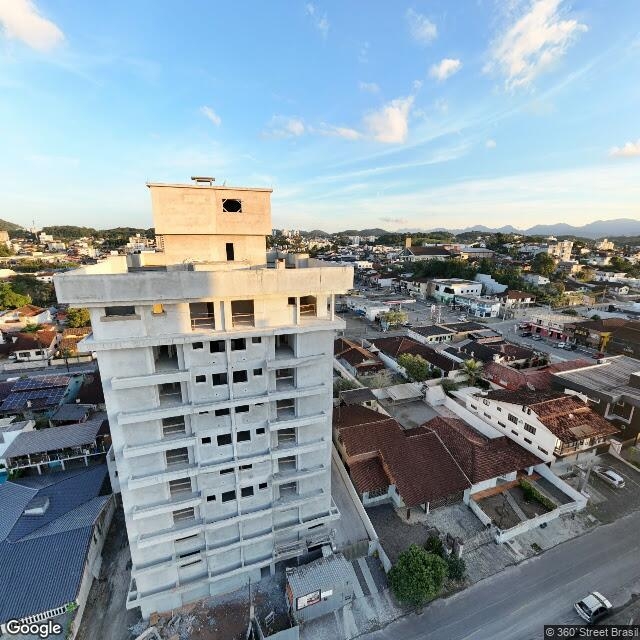 Imagem estática do "Street View" da localização