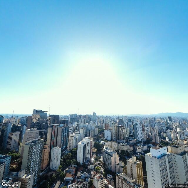 Imagem estática do "Street View" da localização