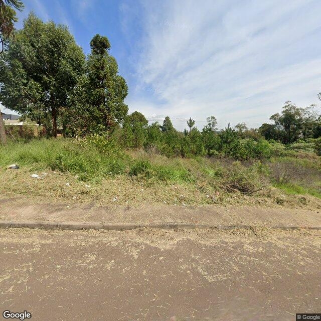 Imagem estática do "Street View" da localização