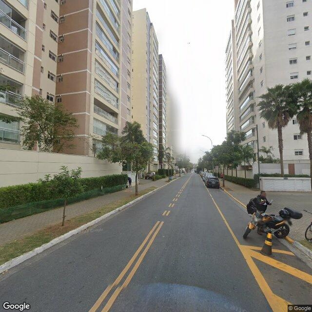 Imagem estática do "Street View" da localização