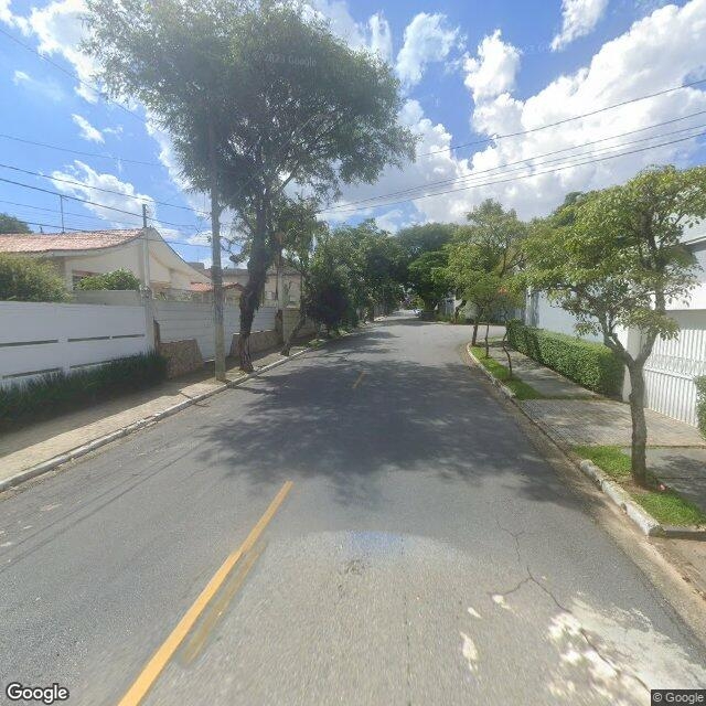 Imagem estática do "Street View" da localização