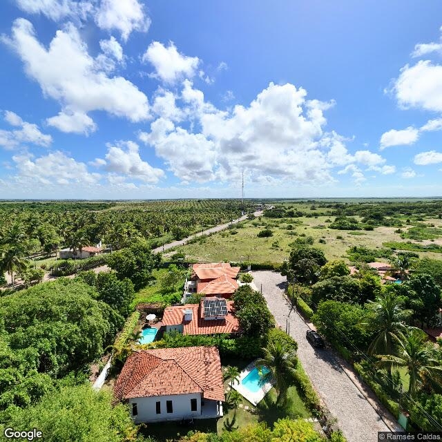 Imagem estática do "Street View" da localização