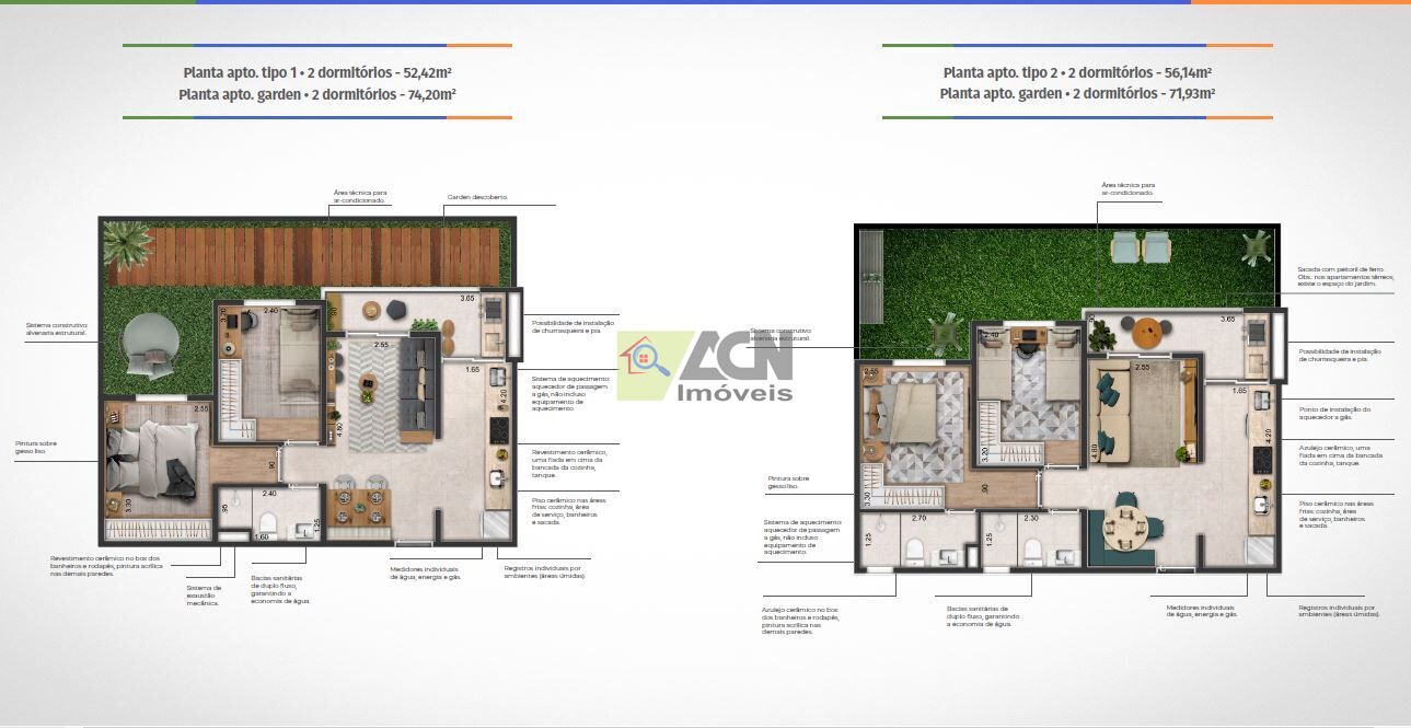 Apartamento, 2 quartos, 56 m² - Foto 35