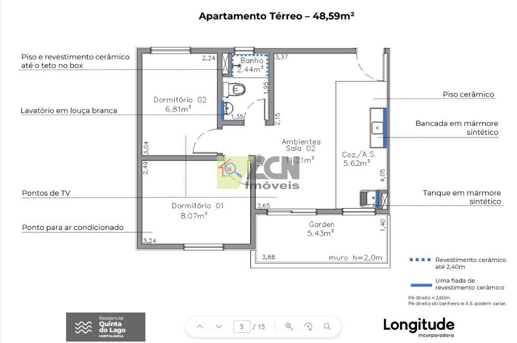 Apartamento, 2 quartos, 42 m² - Foto 45