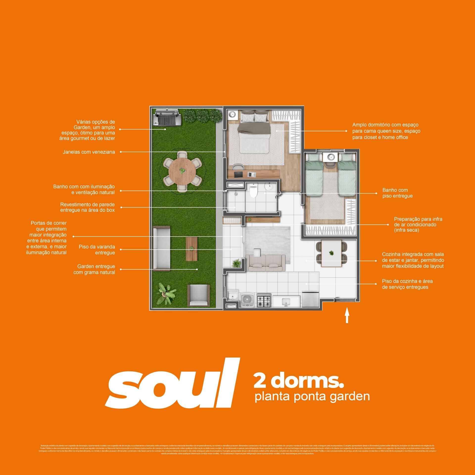 Apartamento, 2 quartos, 45 m² - Foto 28