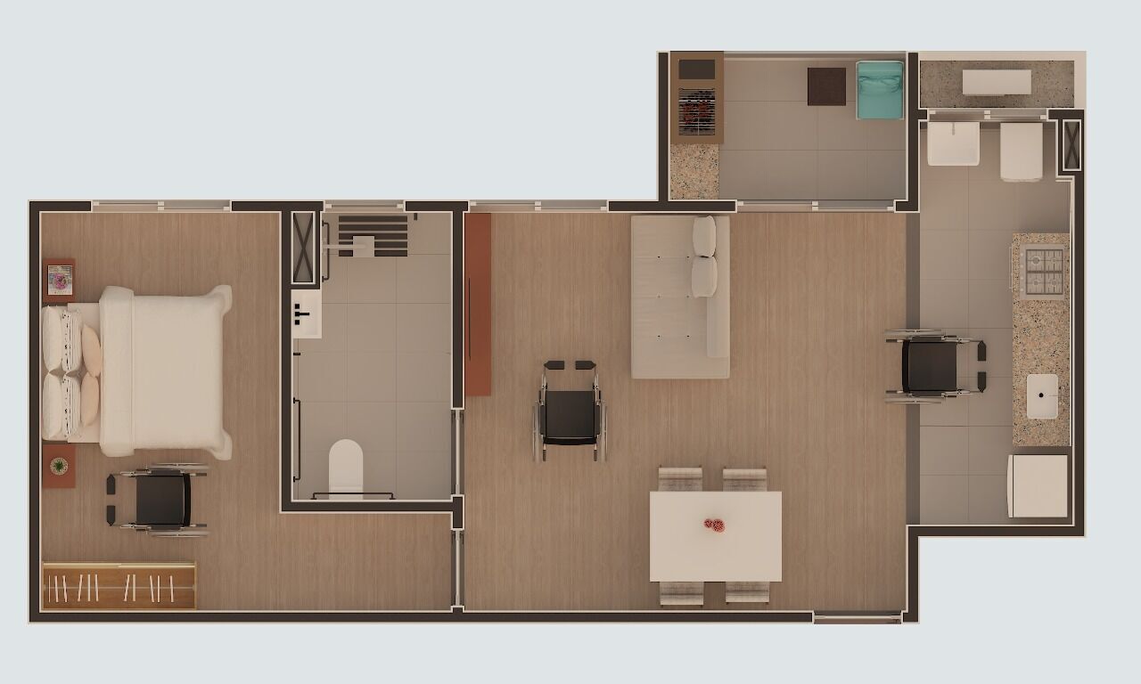 Apartamento, 2 quartos, 52 m² - Foto 39