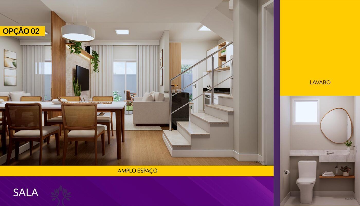 Casa de Condomínio, 3 quartos - Foto 4