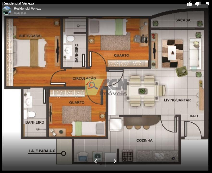 Apartamento, 3 quartos, 75 m² - Foto 31