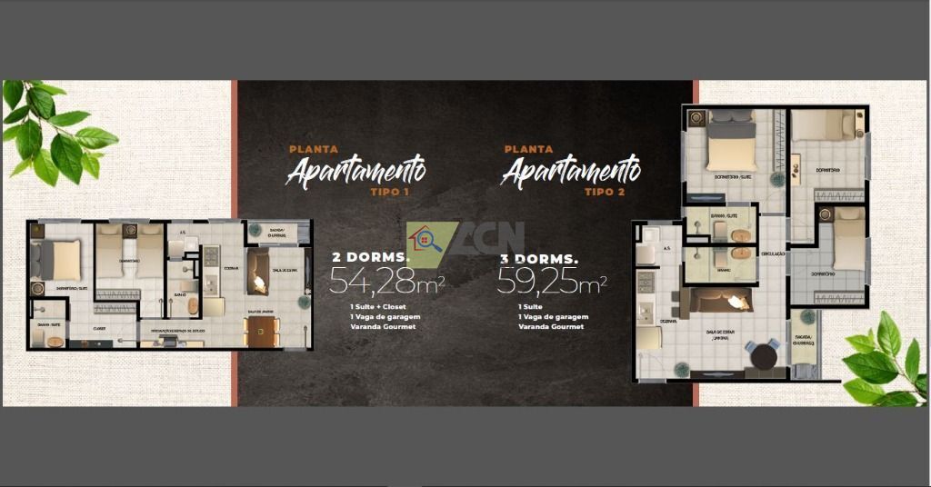 Apartamento, 2 quartos, 54 m² - Foto 12