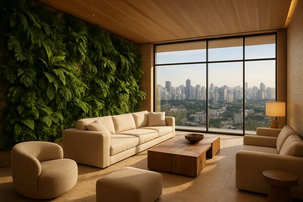 🌿 Design Biofílico e Sustentabilidade: O Futuro da Arquitetura em Imóveis de Luxo em São Paulo