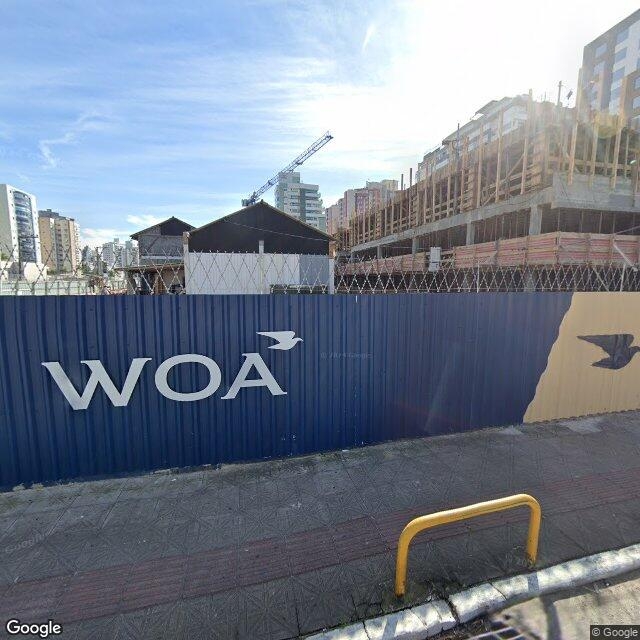 Imagem estática do "Street View" da localização