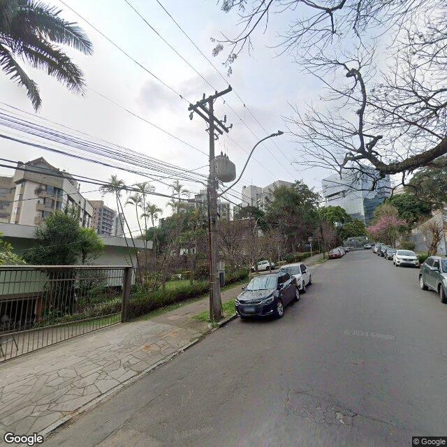 Imagem estática do "Street View" da localização