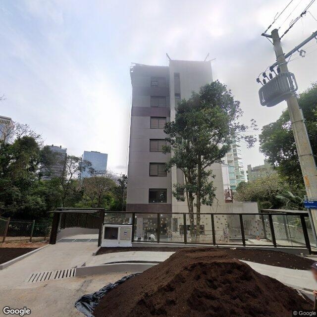 Imagem estática do "Street View" da localização