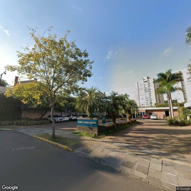 Imagem estática do "Street View" da localização