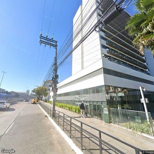 Imagem estática do "Street View" da localização