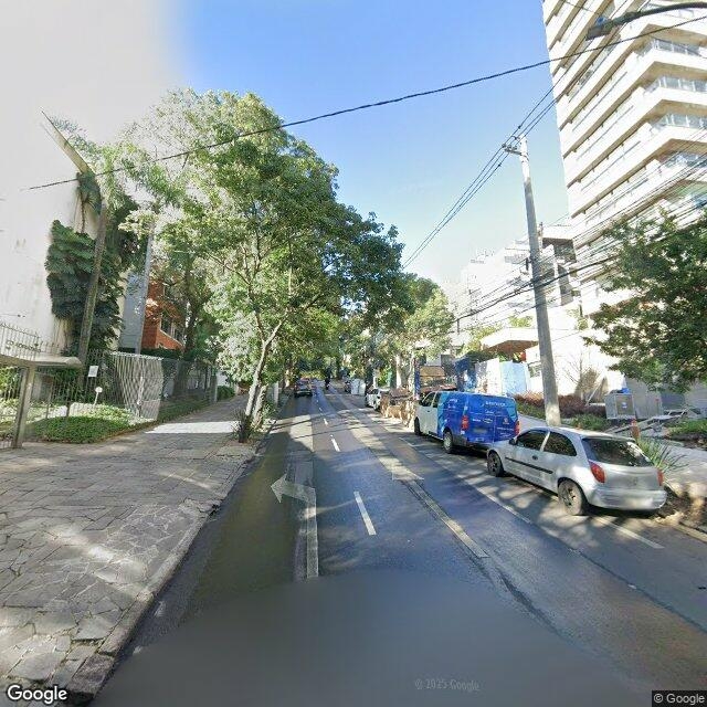 Imagem estática do "Street View" da localização