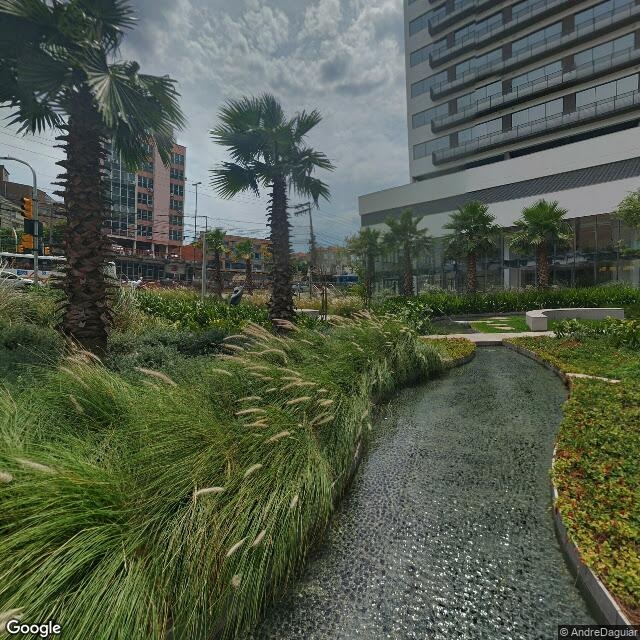 Imagem estática do "Street View" da localização