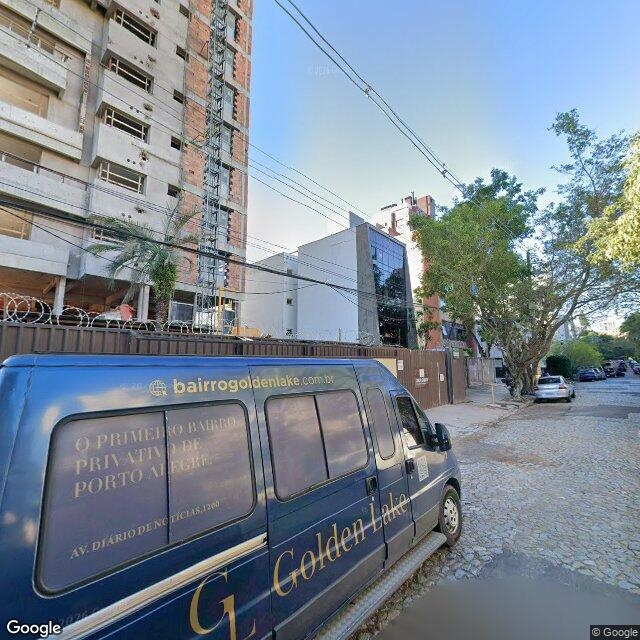 Imagem estática do "Street View" da localização