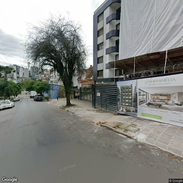 Imagem estática do "Street View" da localização