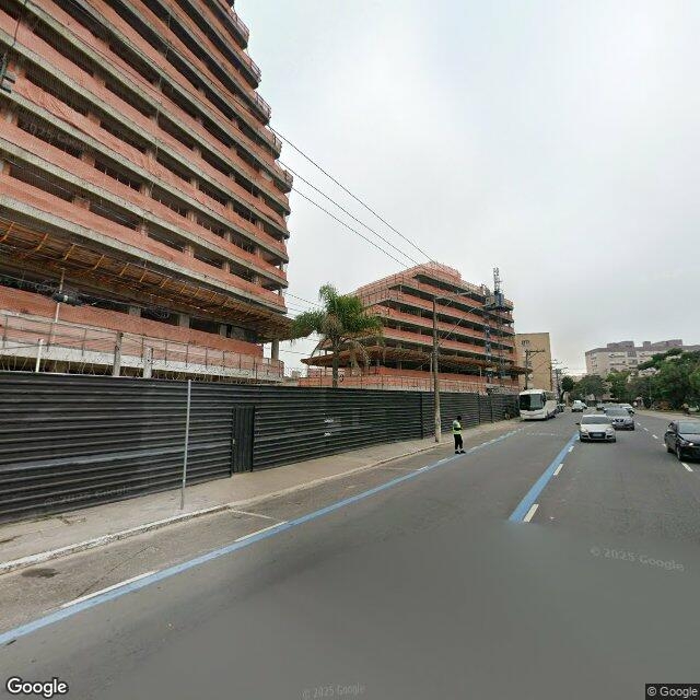 Imagem estática do "Street View" da localização