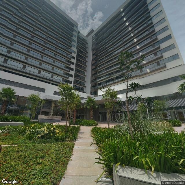 Imagem estática do "Street View" da localização