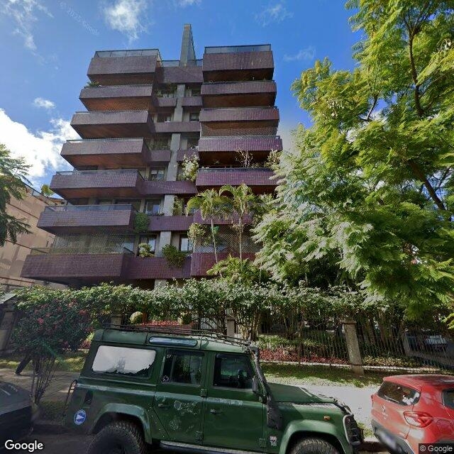 Imagem estática do "Street View" da localização