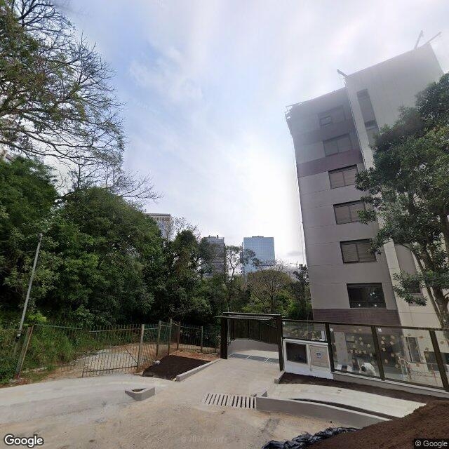 Imagem estática do "Street View" da localização