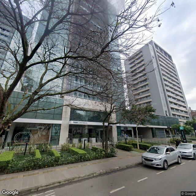 Imagem estática do "Street View" da localização