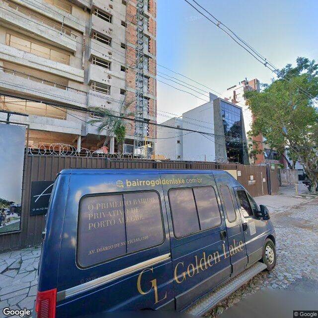 Imagem estática do "Street View" da localização