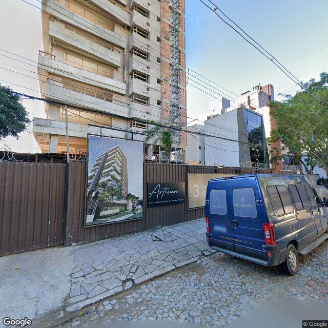 Imagem estática do "Street View" da localização