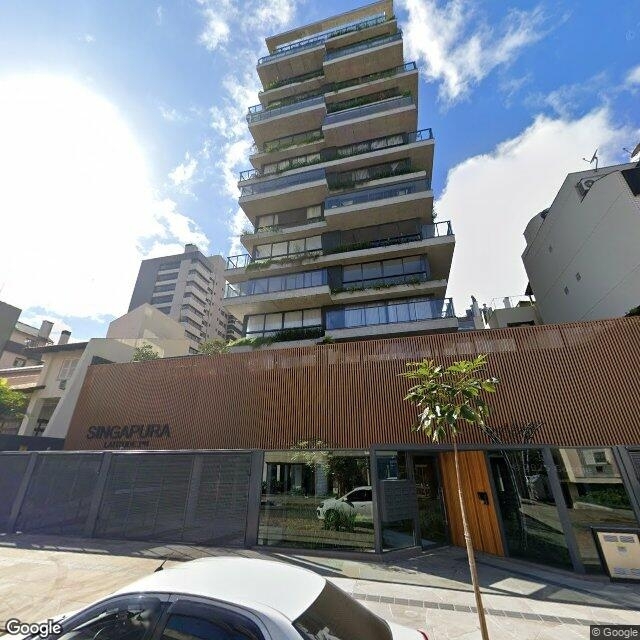 Imagem estática do "Street View" da localização