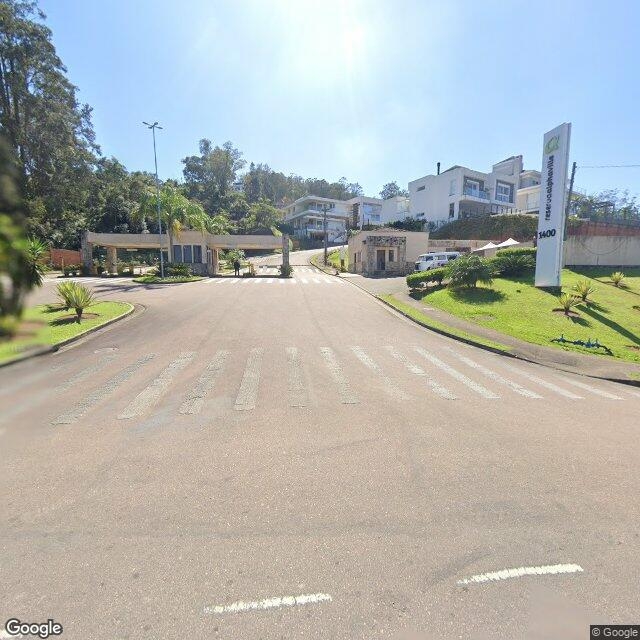Imagem estática do "Street View" da localização