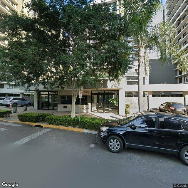 Imagem estática do "Street View" da localização